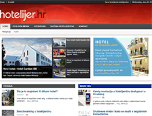 Tablet Screenshot of hotelijer.hr